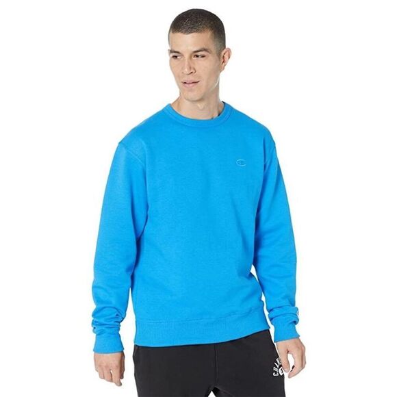 Mens Champion(R) Powerblend Fleece Crew Neck Sweatshirt Size S - Picture 1 of 3